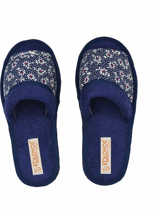 Terry Winter Women's Slippers Blue