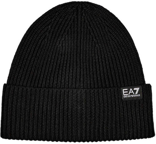 Beanie Feminin Căciulă Tricotat în culoarea Negru