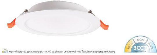 Fos me Round Recessed LED Panel 24W 27cm