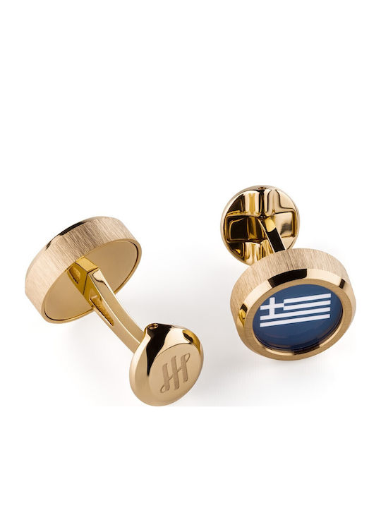 Montegrappa Cufflinks from Gold in Yellow Color