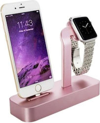 Coteci Cs2095-mrg Suport Base5 2 1 Iphone Apple Watch Rose Gold