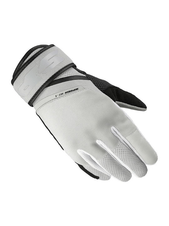 Spidi Neo-S Herren Motorradhandschuhe White/Gray