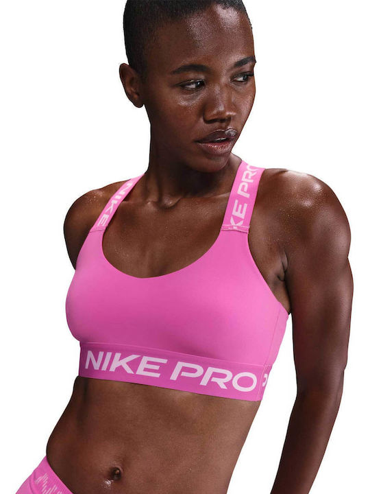 nike light pink sports bra