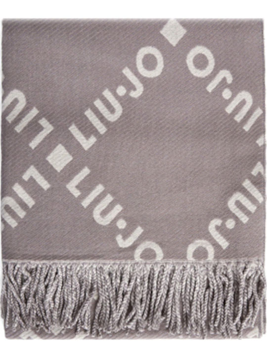 Liu Jo Stola Women's Wool Scarf Gray