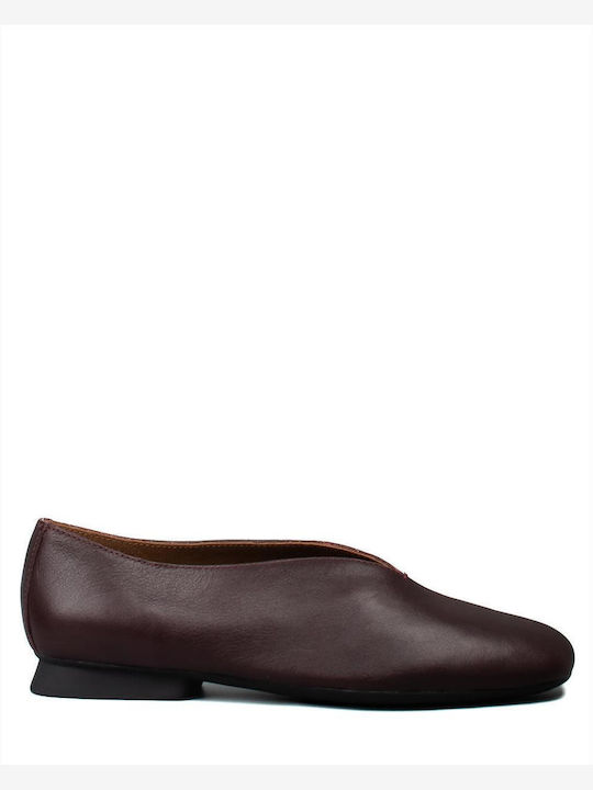 Camper Ballerinas Casi Myra Burgundy