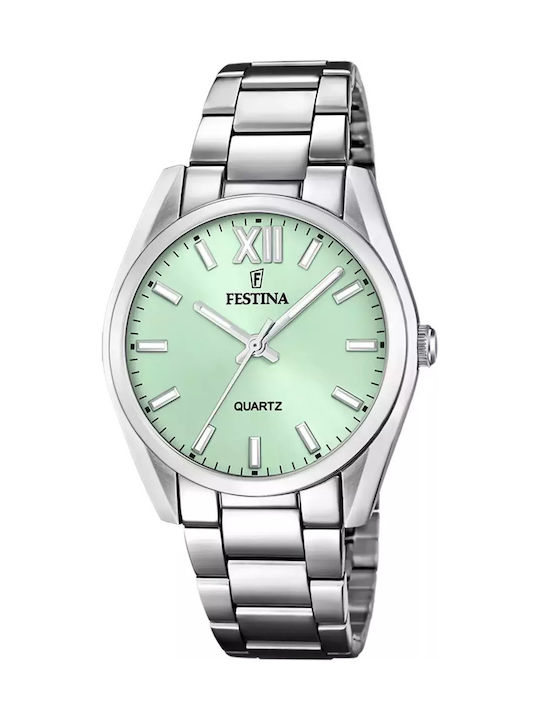 Festina Women's Watch with Silver Metal Bracelet