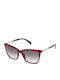 Tous Women's Sunglasses with Burgundy Frame and Gray Gradient Lens STOB225 099N