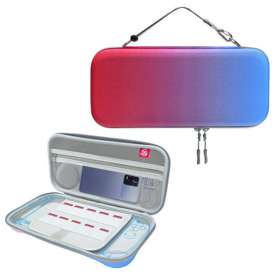 Consolă Portabilă de Jocuri Nintendo Switch 2 Eva Geantă de Depozitare Impermeabilă Rezistentă la Șocuri Roșie Albastră