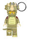 Lego Минифигурки Ключодържател с Осветление Трицератопс Костюм 8 См
