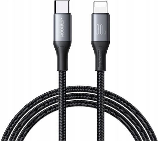 Joyroom Series USB-C to Lightning Cable 30W Μαύρο 1m