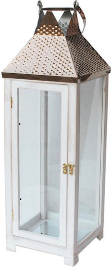Atmosphera Фенерче Дърво Бял 19x19x60бр 1бр