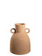 Zen Collection Decorative Vase Orange 15.5x15.5x20.5cm