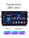 Car Audio System for Toyota Auris 2007-2012 (Bluetooth/USB/WiFi/GPS/Apple CarPlay/Android Auto) with 9" Touch Screen
