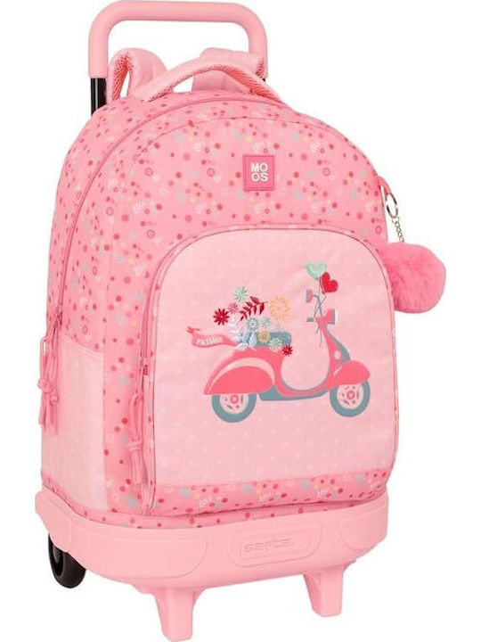 Safta Schulranzen Trolley Rosa