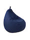 Pouf Pear Waterproof Musa Pear Blue 70x70x80cm A2Mous Blue