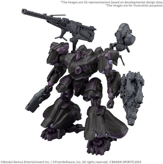 Armored Core Vi 30mm Arquebus Add Ve-404 Open Faith Model Kit