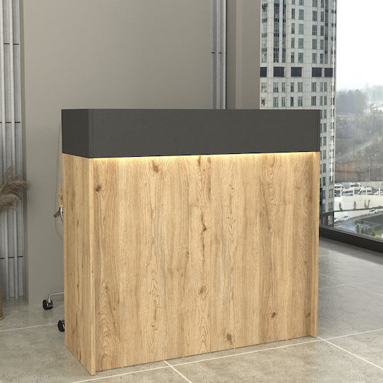 Megapap Birou de primire în birou cu Dimensiuni L113.6xA42xÎ110cm