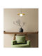 Zambelis Lights Adjustable Pendant Light Green with Socket G9 28.5x28.5cm