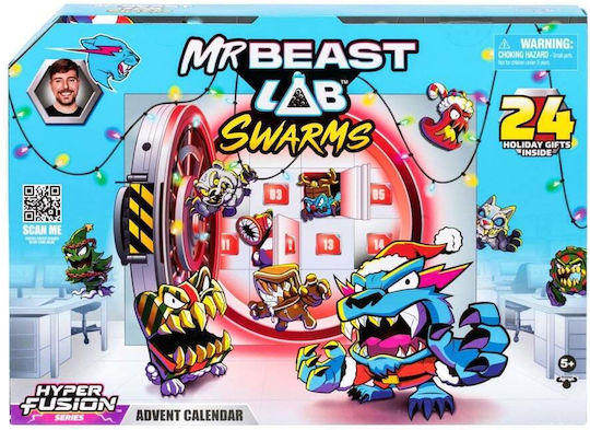 Giochi Preziosi Mr Beast Lab Swarms Hyper Fusion Advent Calendar για 5+ Ετών 30.48εκ.
