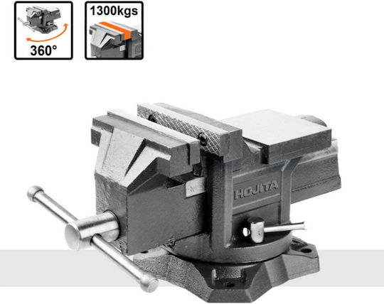 Hojita Rotating Countertop Cast Iron Vise With Maximum Opening 150mm
