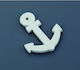 Wooden Anchor NK032-1 White