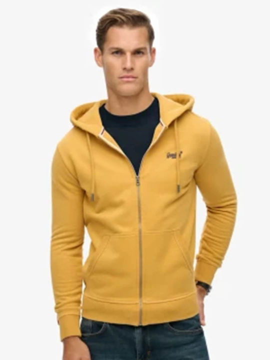 Superdry Sweatshirt with Hood Brown