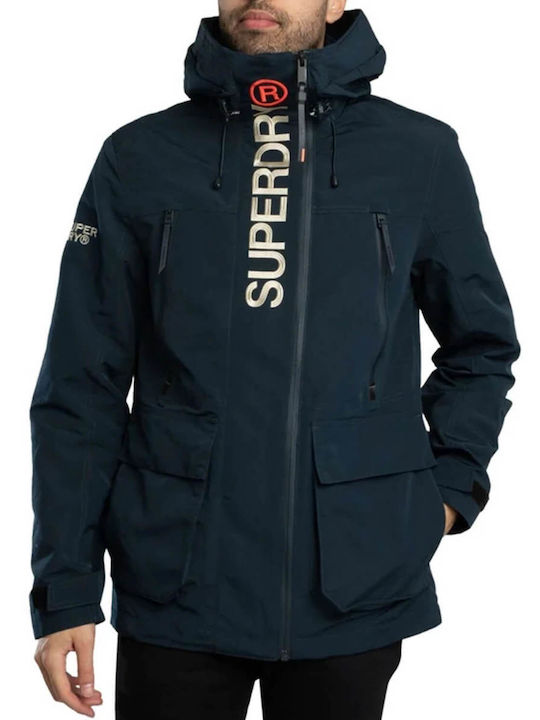 Superdry Μπουφάν Blue