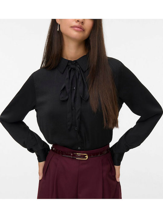 Women's Long Sleeve Shirt Black 10335828