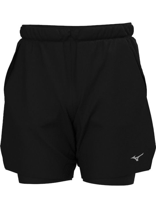 Mizuno Core 7.5 2 in 1 Αθλητική Ανδρική Βερμούδ...