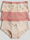 Mothercare Σετ Παιδικά Βρακάκια Ροζ 3τμχ