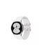 Bizon Armband Silikon Weiß (Samsung Galaxy Watch 20 mm)