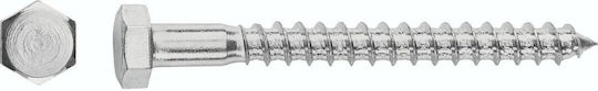 Goizper Coach Screw Galvanized DIN 571 with Length 8mm