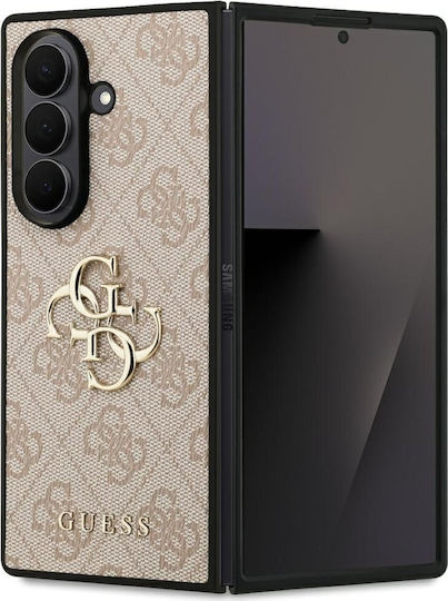 Guess 4g Logo Classic Logo Umschlag Rückseite Silikon / Kunststoff Rosa (Galaxy Z Fold7)