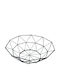AGC Fruit Bowl Metallic Black 26x26x8cm