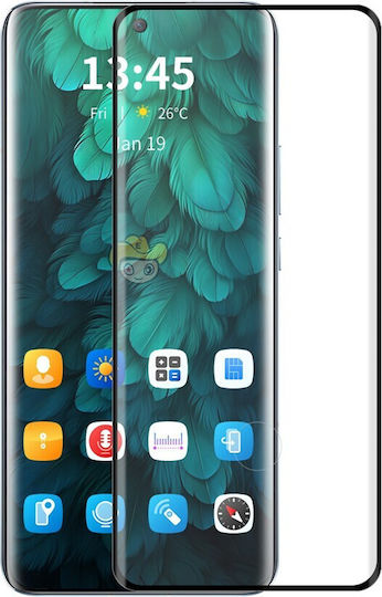 Enkay Пълно Закалено Стъкло OnePlus 13 Поддръжка На Отпечатък Черно