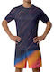 Summer Pack Qd Hanabi Sportliches T-Shirt Blau