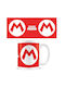 Nintendo Mario Mug Ceramic Red
