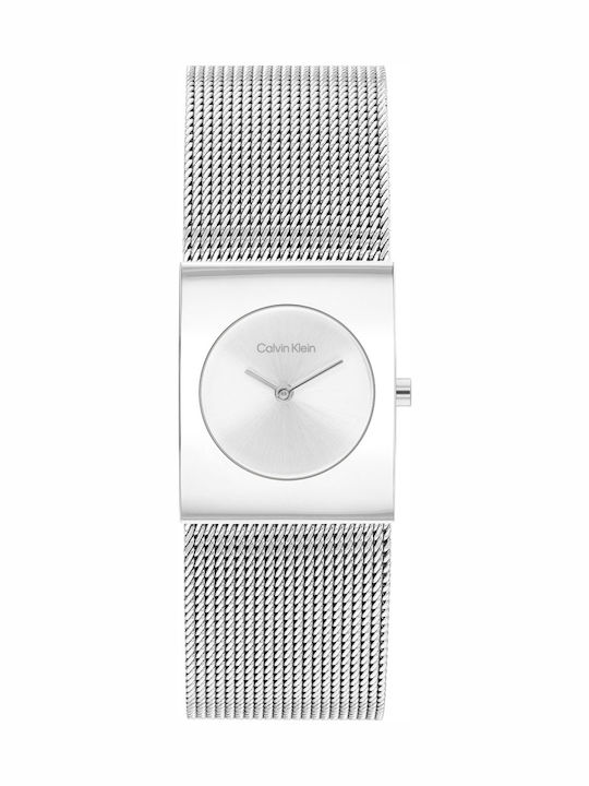 Calvin Klein Pulse Women's Watch with Silver Metal Bracelet