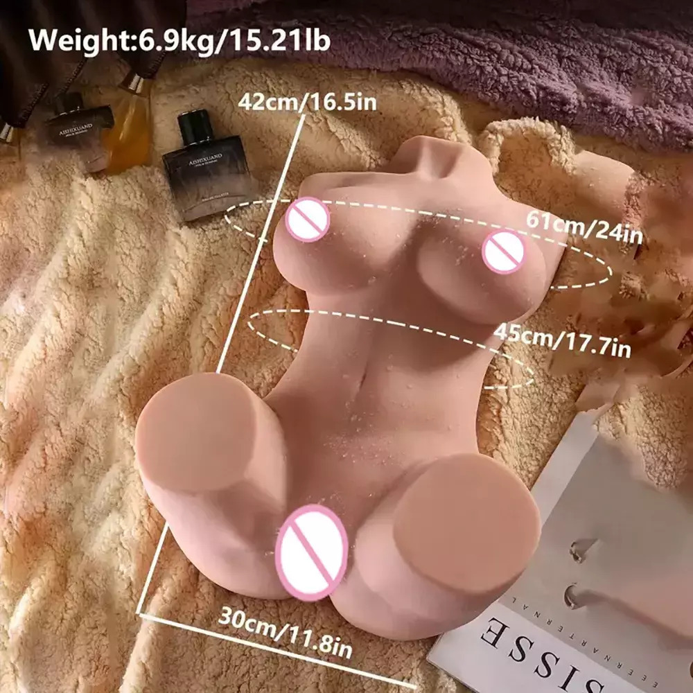 Sex Doll Realistic Textures Easy To Clean 6.9kg