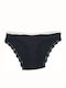 Damen Slip mit Spitze Black