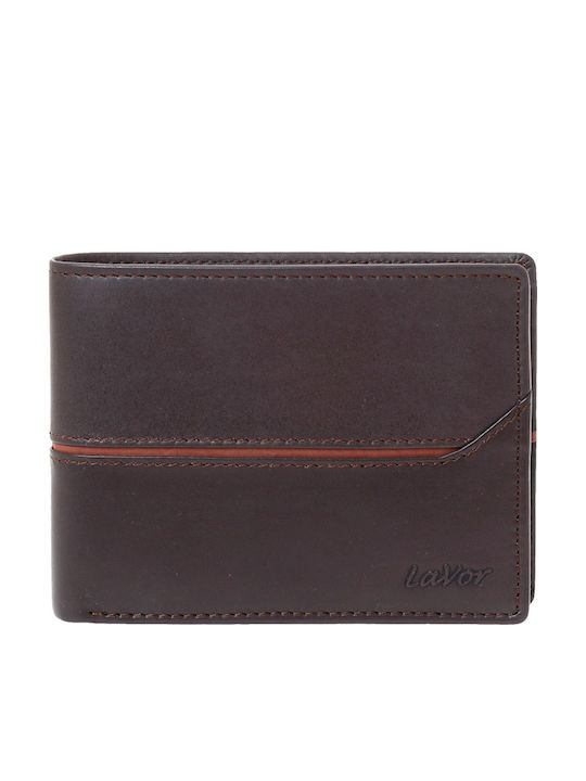 Lavor Leather Men's Wallet Classic with RFID Brown
