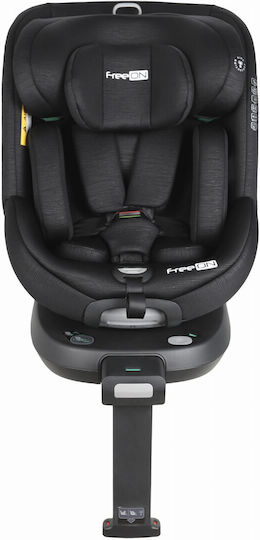 FreeOn Детско Столчето За Кола i-Размер с ISOfix Черно