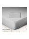 Marwa Bettlaken Super-Doppel 220x260cm. Striped Grey