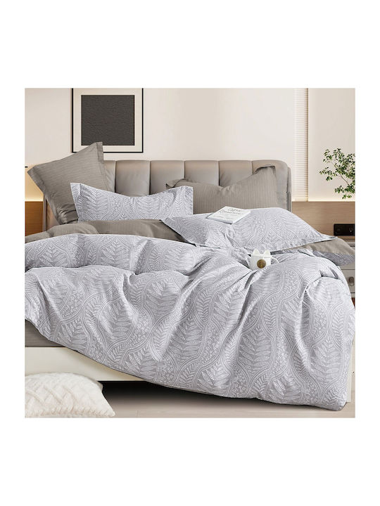 Ravelia Sheet Sets Queen 230x260cm. Sateen Gray 4pcs