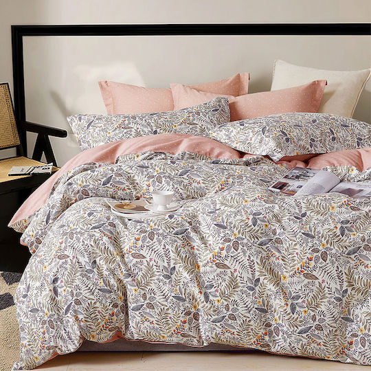 Ravelia Sateen Σετ Υπέρδιπλο 4τμχ 230x260εκ. Λευκό Ravelia Sateen Σετ Υπέρδιπλο 4τμχ 230x260εκ. Λευκό