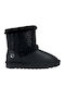 Kinderstiefel mit Reißverschluss Schwarze