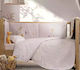Nef-Nef Homeware My Universe Πάντα Κλασική για τα Κάγκελα της Κούνιας Γκρι 40cm