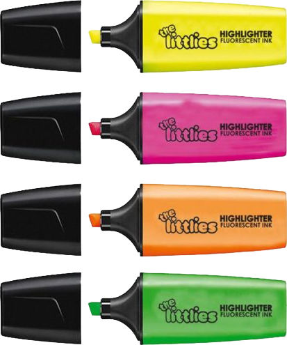 Mini Textmarker Underline 50Stück