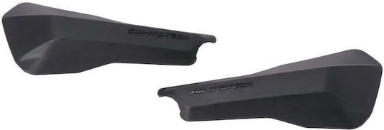 SW-Motech Motorcycle Protective Hand Guards in Black Colour