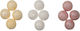 Mărgea Ceramică 14mm/50buc E79 Albă